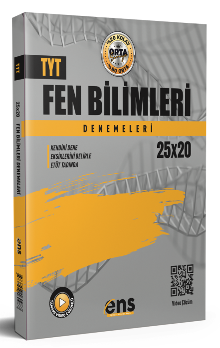 ENS DESTEK TYT DENEME 25*20 FEN BİLİMLERİ - 25-26